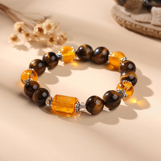 Tiger Eye Success & Prosperity Bracelet