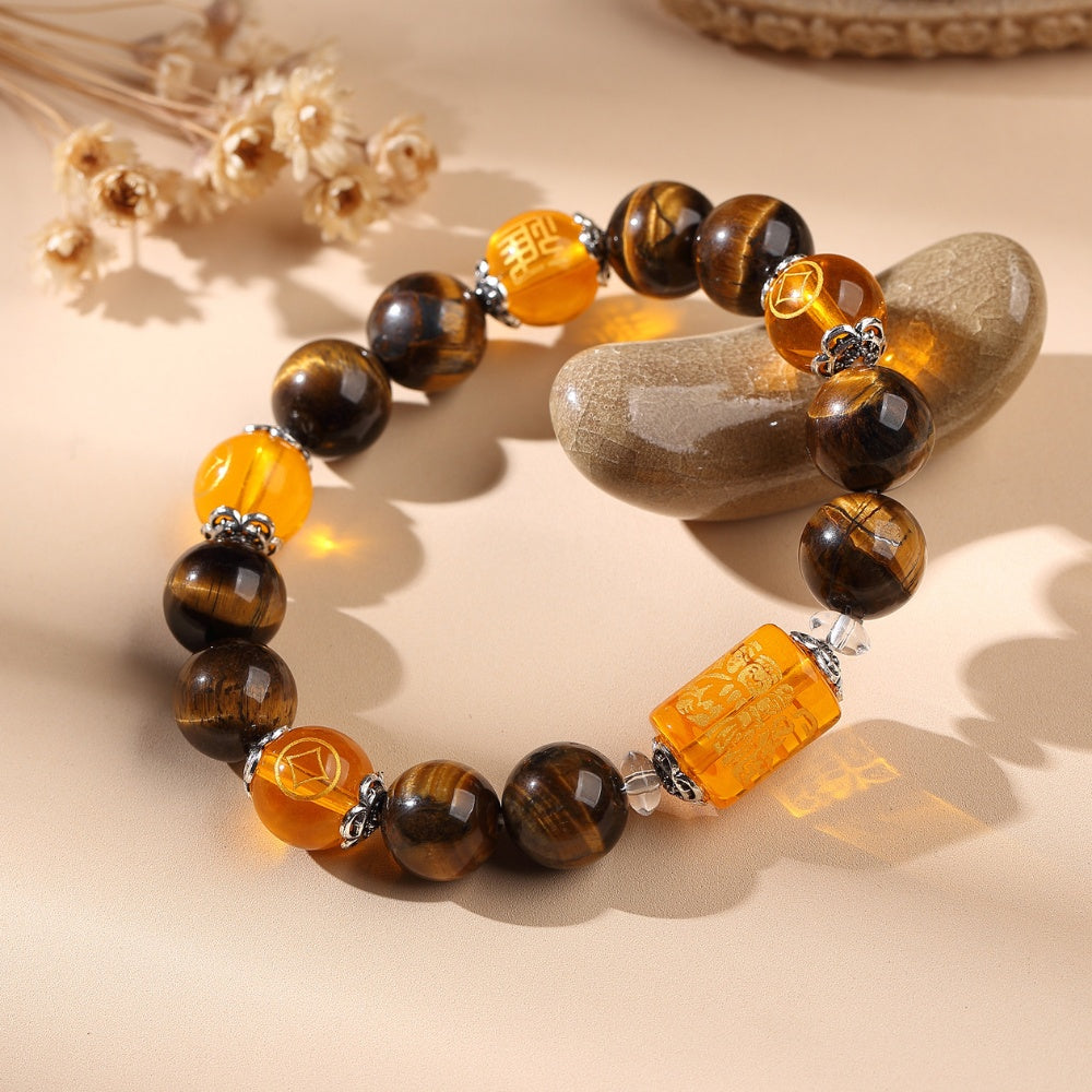 Tiger Eye Success & Prosperity Bracelet
