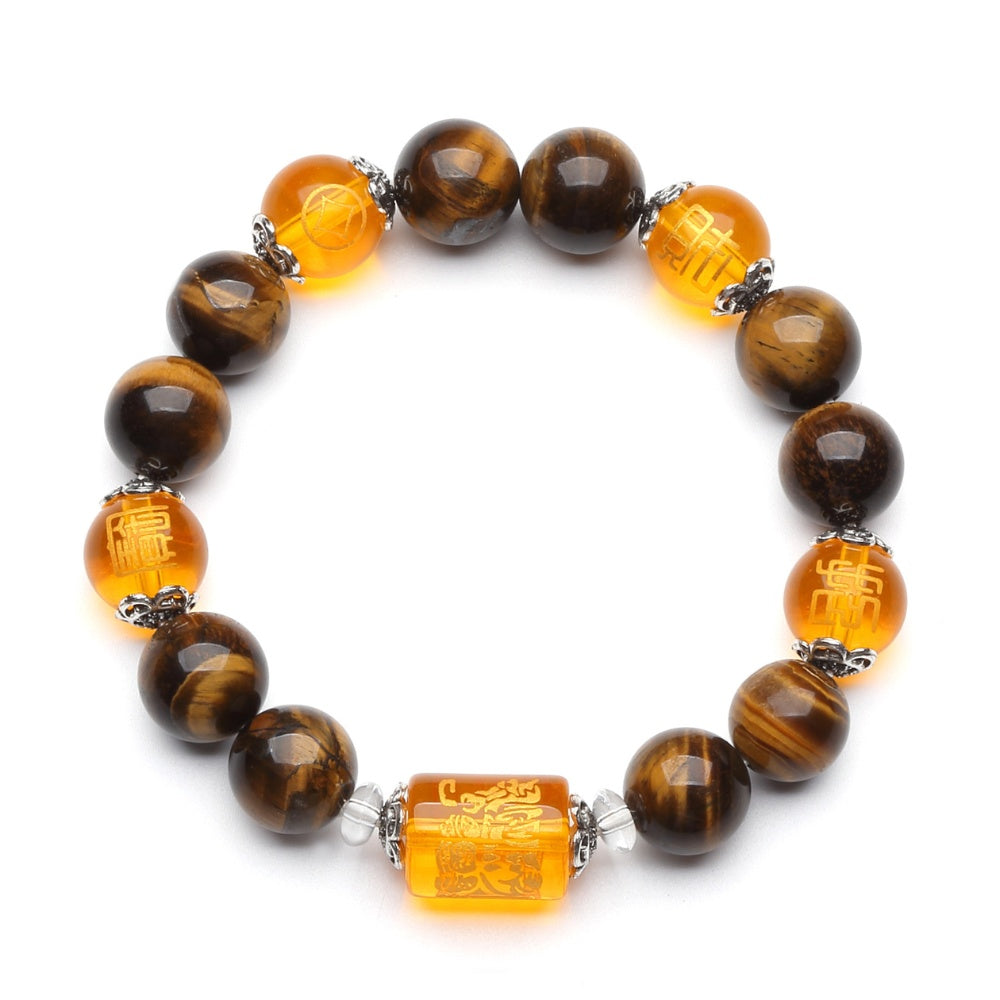 Tiger Eye Success & Prosperity Bracelet