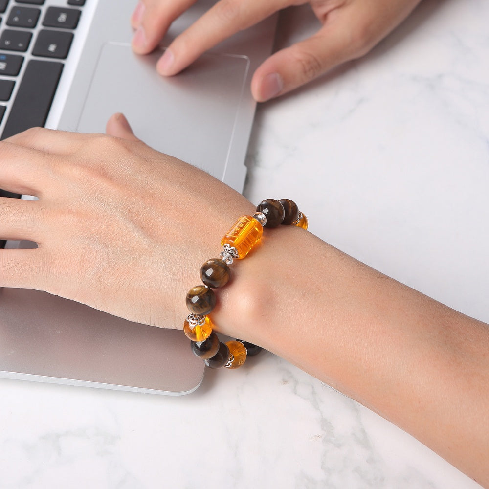 Tiger Eye Success & Prosperity Bracelet